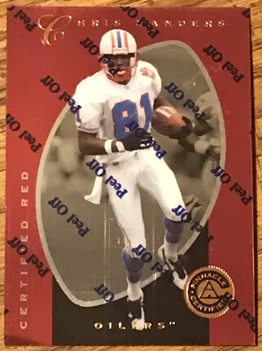 1997 Pinnacle Certified - Chris Sanders #59 Certified Red for sale