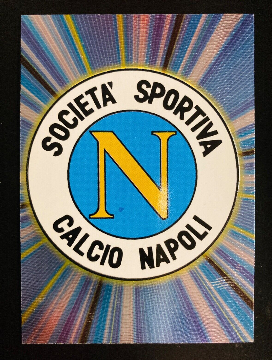 1997-98 Panini Calcio 1998 # 21 SSC Napoli Logo Team Badge