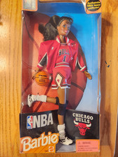 Barbie NBA Chicago Bulls Collector Edition African American Doll 1998 12in- desc
