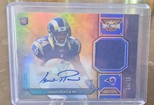 2012 Topps Triple Threads - Auto Relics Isaiah Pead Sepia Rookie Card RC RPA. rookie card picture