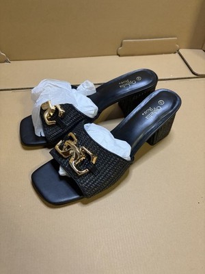ophelia roe woman s sabrina black mule shoes