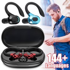Translator Earbuds 144-Languages Real Time Online OffLine Translation Earphones.