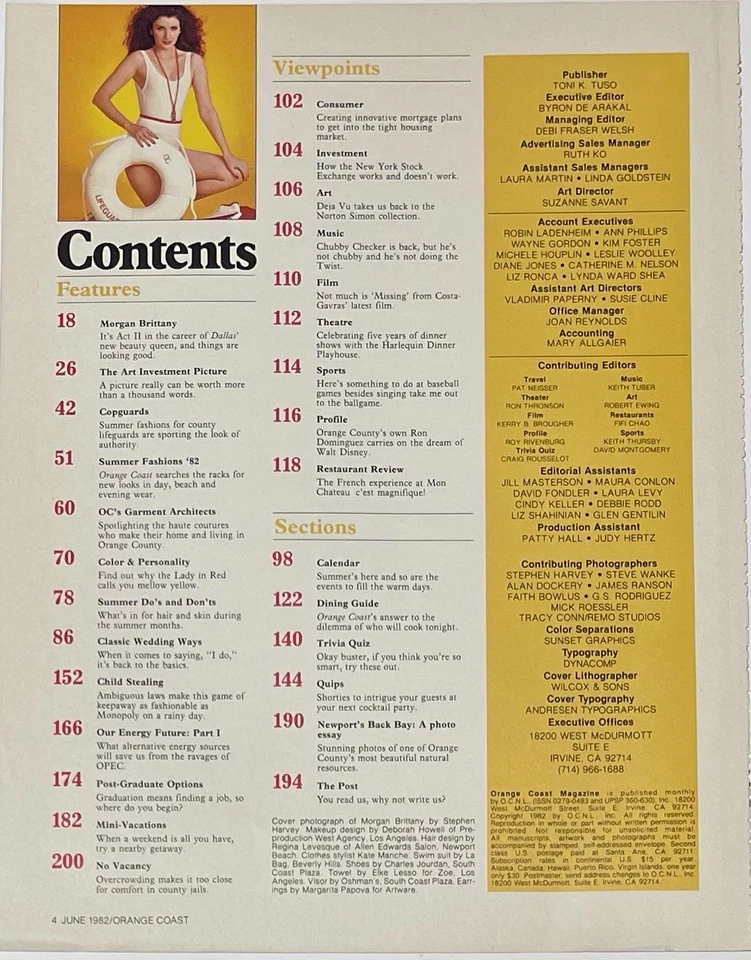 1982 “Ferrari: Decisions Decisions” Vintage Print Ad, Newport Motors, Cal 308GTB - Image 2 of 3