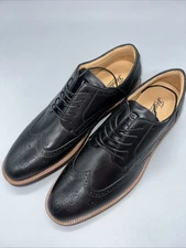 Florsheim Anthem Wingtip Oxford Men's Oxford-Black Leather- 14M- New