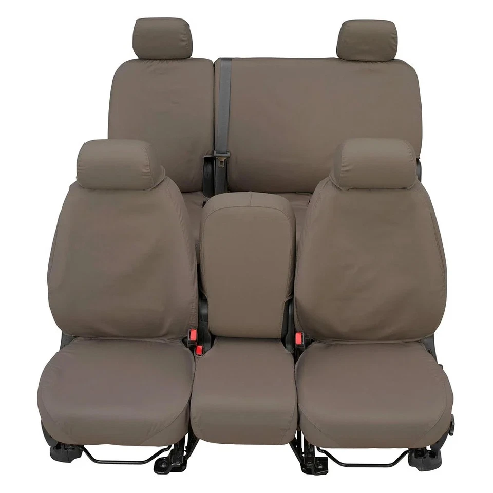 For Cadillac Escalade ESV 03-06 Seat Covers SeatSaver Polycotton 3rd Row Misty Foto 2 de 4