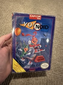 YO! NOID Domino's PIZZA NES Game Nintendo Capcom USA COMPLETE W/BOX CIB