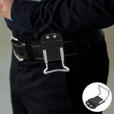 Multifunctional Hanging Clip Base Drill Holder for Belt Hammer Carrier