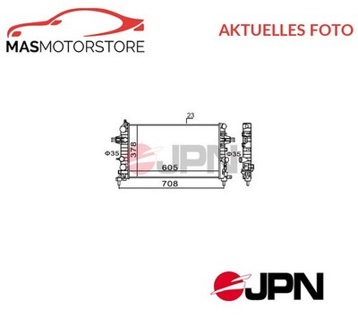 KÜHLER WASSERKÜHLER MOTORKÜHLER JPN 60C9034-JPN P FÜR VAUXHALL ASTRA V CC