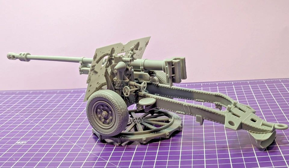 Britische Ordnance Quick-Firing 17-pounder WW2  Scale 1:16 - Bild 2 von 4