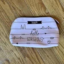 NEW Benefit “Hello Gorgeous” Makeup Bag 