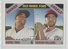 2015 Topps Heritage Rookie Stars Rafael Ynoa Jackson Williams #306 0d2