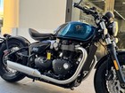 2026 Triumph Bonneville Bobber Interstellar Blue 