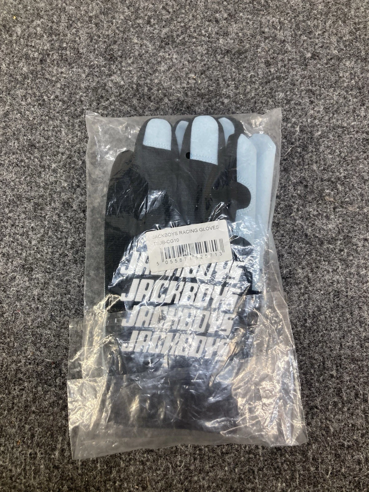 Travis Scott JACKBOYS Racing Gloves Blue 2019 (TSJB-CG10) One Size