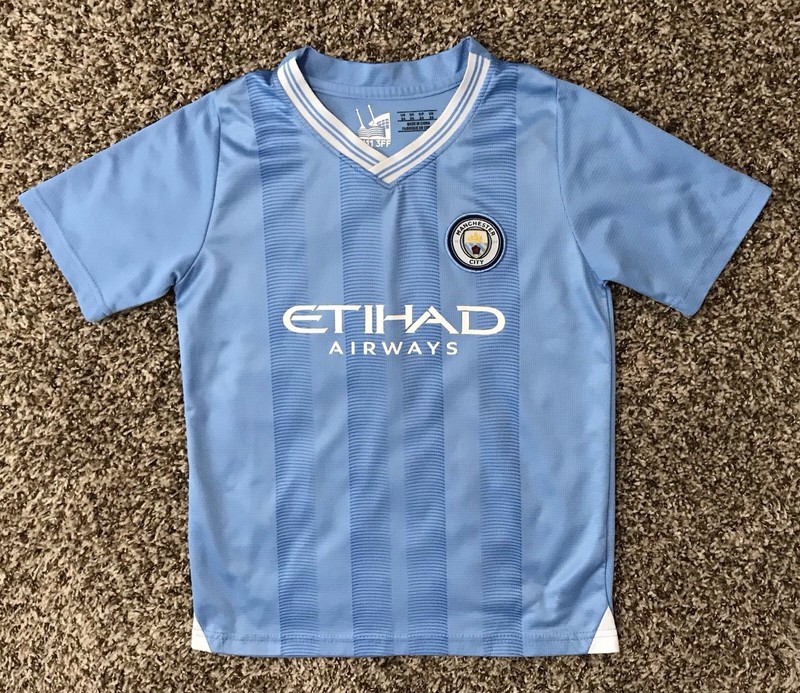 Manchester City 23/24 Erling Haaland #9 Jersey Youth Size 24
