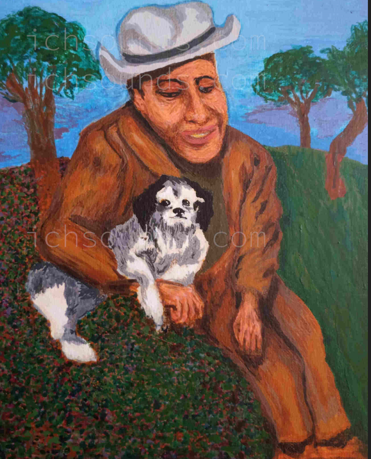 Original 9 x12 Portrait Dog Painting Signed EBay original-9-x12-portrait-dog-painting-signed-ebay