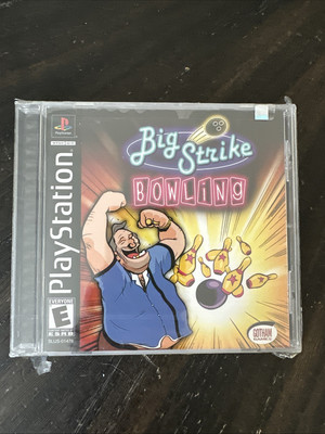 Brand New Factory Sealed PlayStation 1 PS1 Game Big Strike Bowling Rips