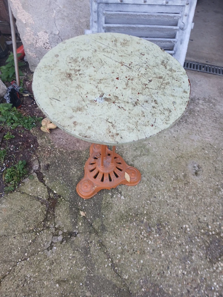 Table Bistrot Ancienne - Photo 2/4