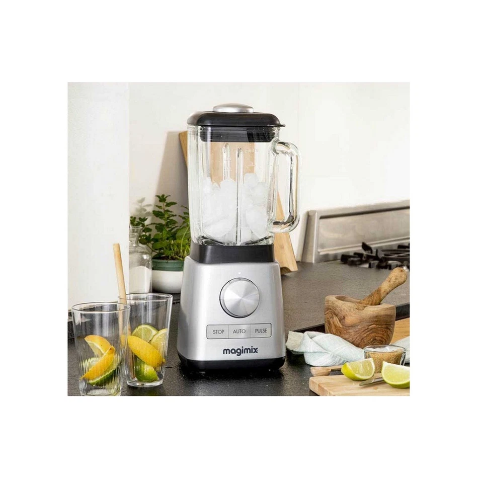 Magimix Blender 1.2l 1000w Chrome 11641 - Photo 3/4