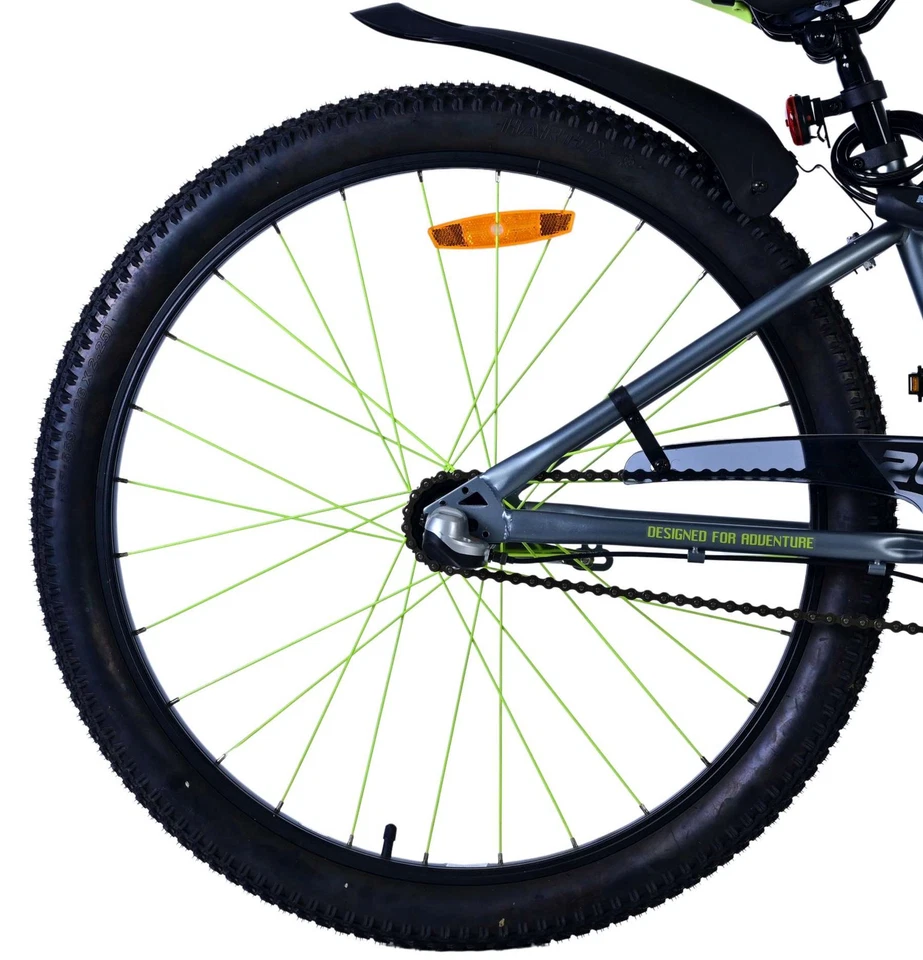 Volare Rocky Kinderfahrrad - 26 Zoll - Grün - Mit Shimano Nexus 3 Gängen - Bild 2 von 4