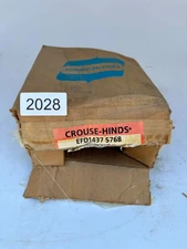 Crouse-Hinds EFD1437 S768 Factory Sealed Explosionproof Back Box Enclosure