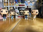 Funko Stranger Things LOT: Eleven 511, 545, 637 (no base) 843; Dustin 1240 (Box)