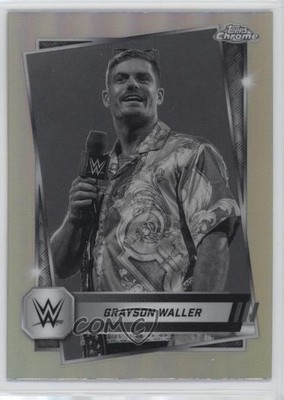 2025 Topps Chrome WWE Sepia Refractor Grayson Waller #13 02l5