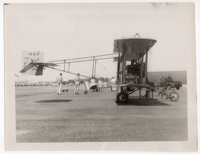 1910 Curtiss Pusher N8Y Vintage Photo, Survives Today at WAAAM Museum 8x11