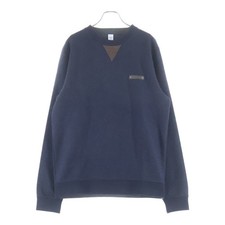 Berluti Front Triangle Logo Patch Crew Neck Long Sleeve Sweatshirt Trainer Used