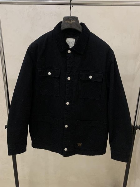 Men H&M Jacket Black L