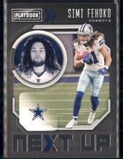 2021 Panini Playbook - Next Up Simi Fehoko #NXT-SFE (RC)