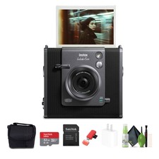 Fujifilm Instax Wide Evo Hybrid Instant Film Camera Bundle