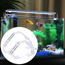 2 Pieces Aquarium LED Stand Clips Easy Installation Adjustable Aquarium Light