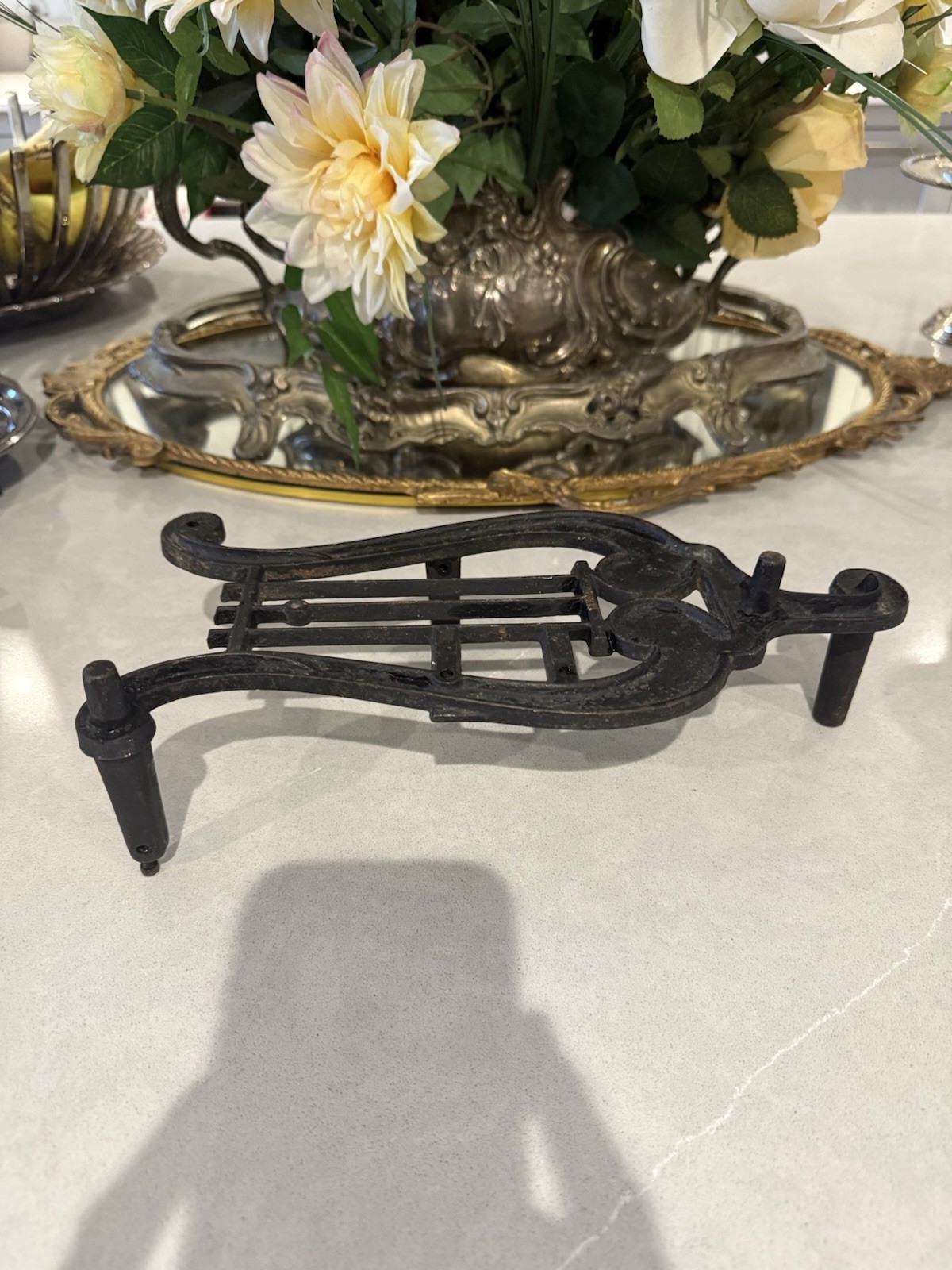 Antique 19 Century  Puck  cylinder phonograph base.