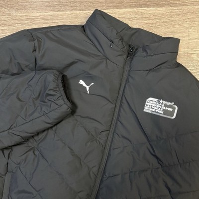 Puma Formula 1 Heineken Silver Las Vegas Grand Prix Black Puffy Jacket Size XXL