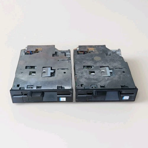 Lot 2 Newtronics D503V MFM Floppy Drive 5.25 w Black Faceplate Vtg PARTS/REPAIR