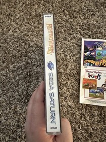 Sega Saturn Fighting Vipers Complete in Box CIB Authentic Manual Case Tested