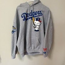 Hello Kitty x LA Dodgers MLB Gray Hoodie XL 4/13/26 Giveaway