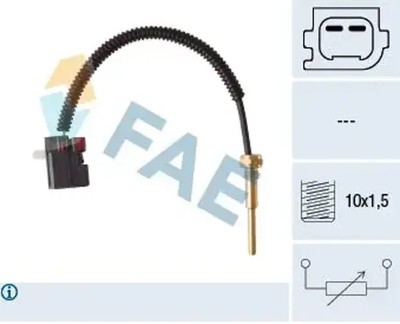 KÜHLMITTELTEMPERATURSENSOR grau 32428 FAE für FORD LAND ROVER LTI