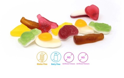 Gelee Mix Süßigkeiten Minis Schaum Weich Pick And Mix Retro Süßigkeiten Party Big Bag