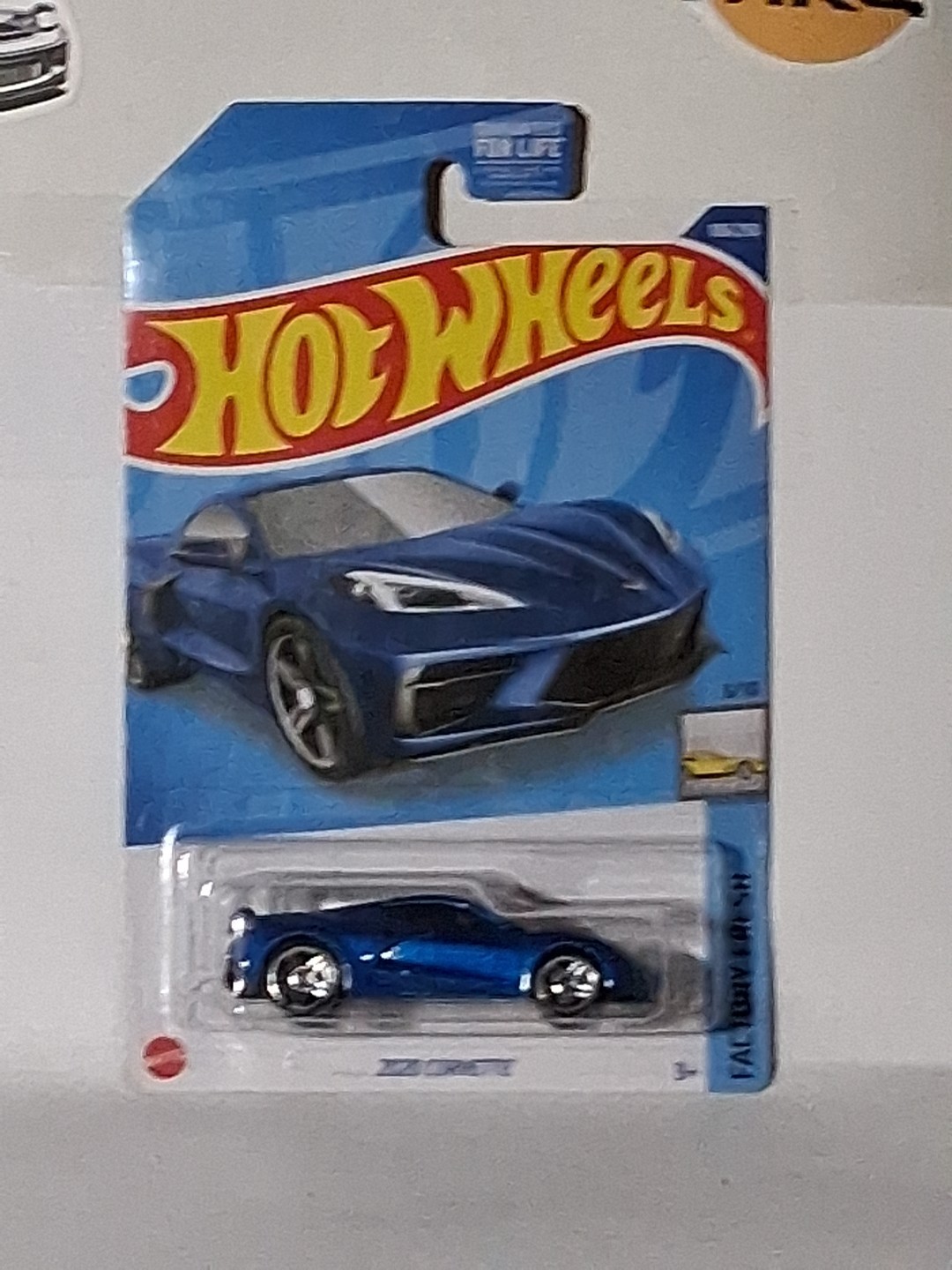 2022 Hot Wheels 2020 Corvette Blue Factory Fresh 3/10 106/250 B41