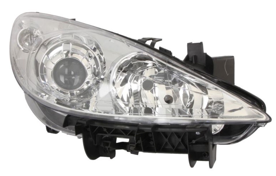 Phare avant droite electrique Peugeot 307 reparez votre optique jauni