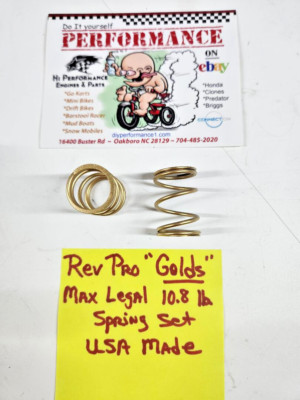 AKRA / NKA Rev Pro ''Gold'' Premium 10.8 lb Spring Set