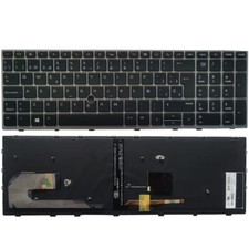 FOR HP EliteBook 850 G5 G6 755 G5 ZBook 15u G5 Latin Spanish Keyboard Backlight