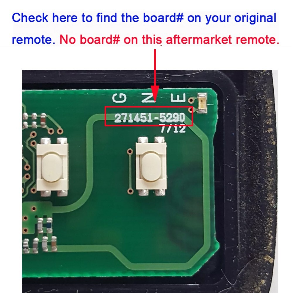 asu☆ Amazon.com: 1x New Quality Replacement Key Fob Compatible