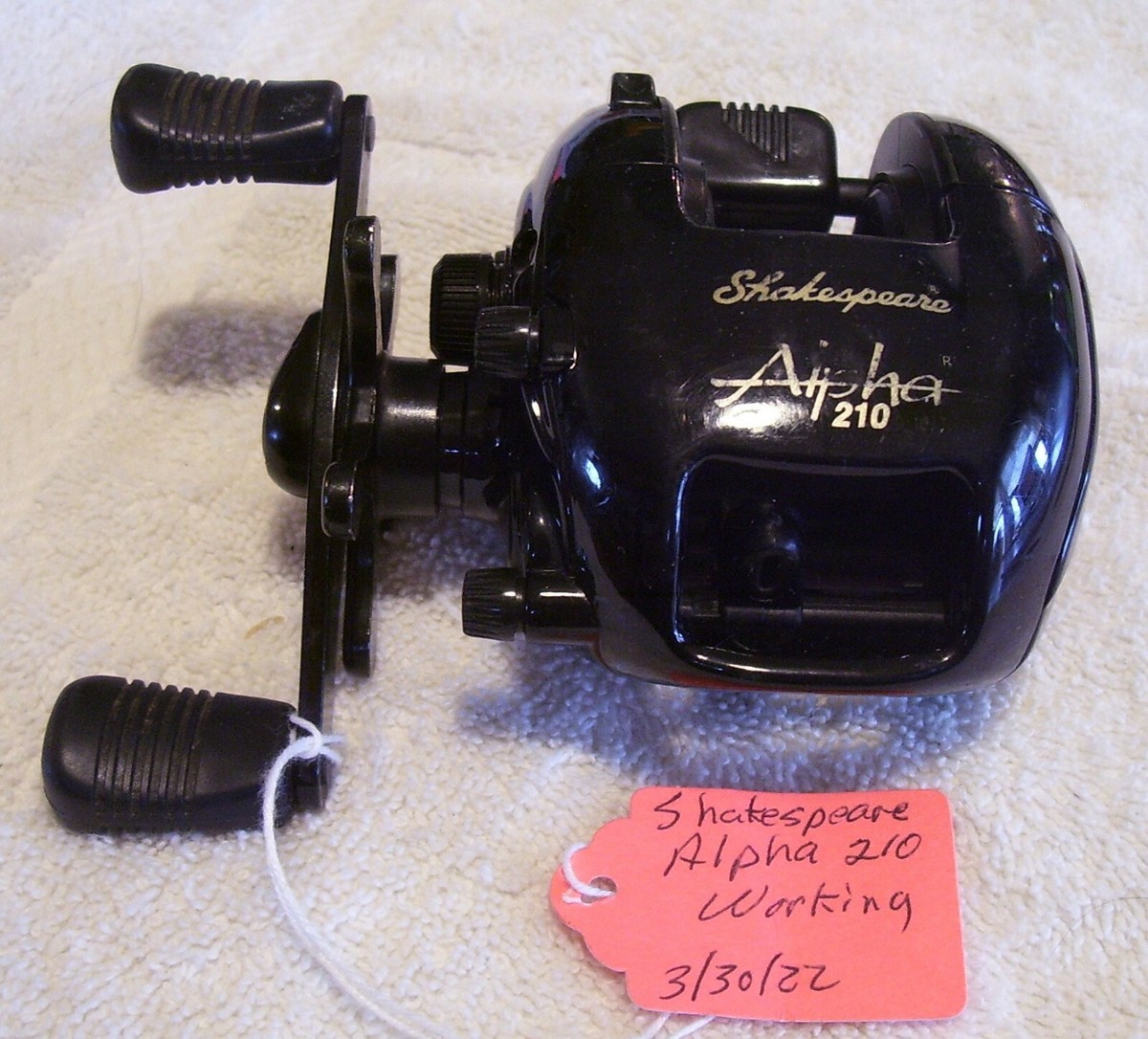 SHAKESPEARE ALPHA 210 REEL 3/30/22 SEE RED TAG | eBay