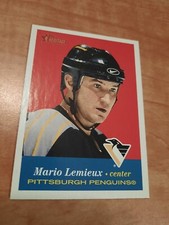 2001-02 Topps Heritage #1 Mario Lemieux