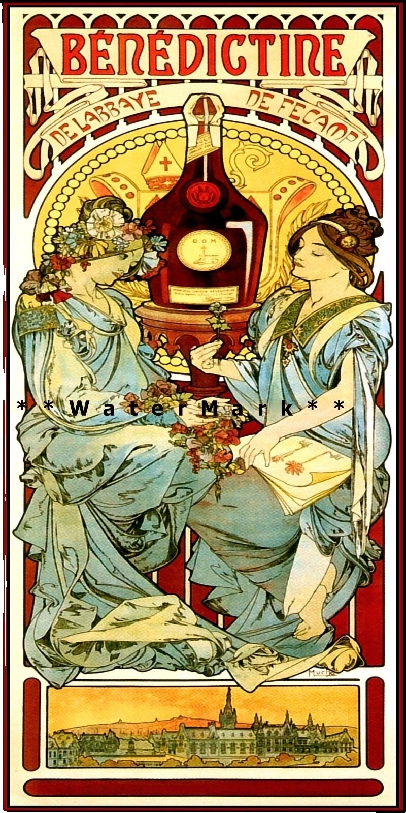 Art Nouveau Kitchen Art Posters