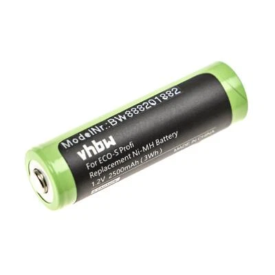 VHBW Akku für Tondeo ECO-S Rasierer 2500mAh