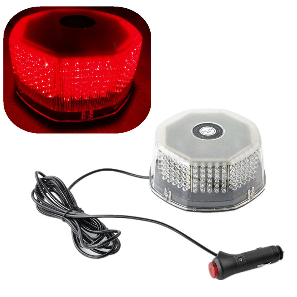 2IN1 54LED Windschutzscheibe Strobe Licht Dash Warnblinklicht