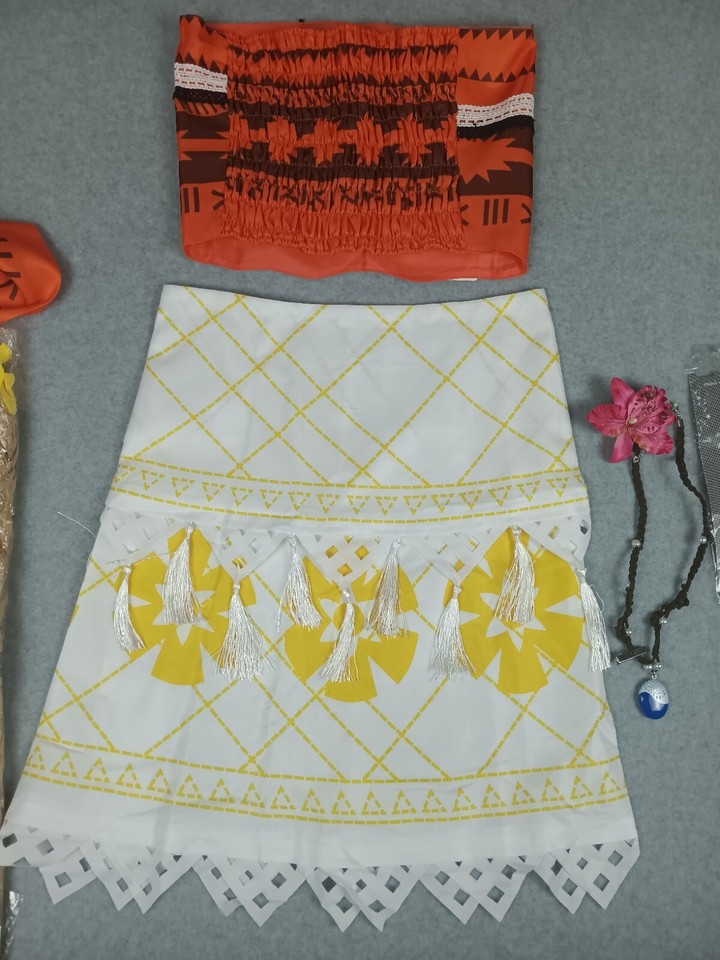 Woman's Moana Dress Costume Size S eBay